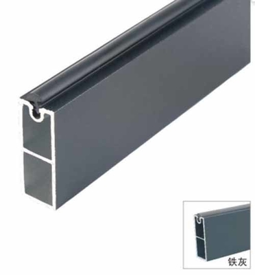 14.5mm Abbigliamento appeso Verga ovale Legno di alluminio Armadio Verga ragno Armadio Verga