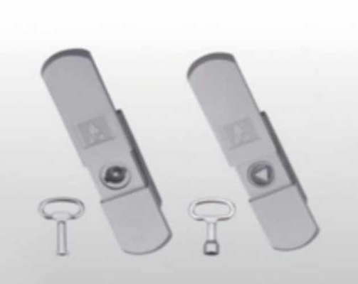 Serratura per porta di armadio elettrico in acciaio inossidabile con collegamento cielo-terra, serrature con collegamento superiore e inferiore