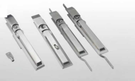Serratura per porta di armadio elettrico in acciaio inossidabile con collegamento cielo-terra, serrature con collegamento superiore e inferiore