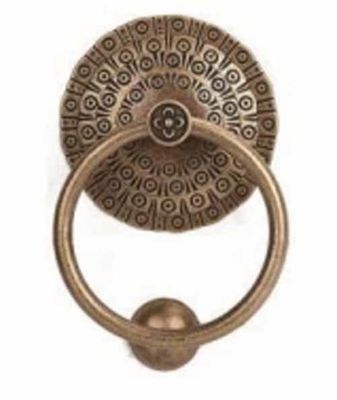 Cabinet Connector Door Knocker Brass Polished Solid Heavy Door Hardware Bulk Quantity In Gold