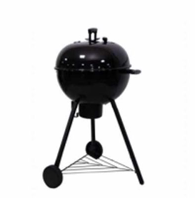 Multi-functional 22.5-inch Heavy Duty Outdoor Patio Charcoal Grills Trolley BBQ Grills Large Barbecue Stove with Table