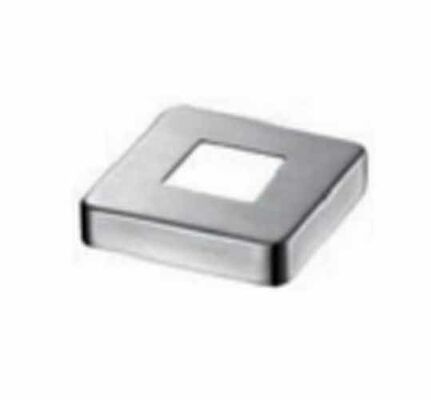 Stainless Steel Universal Pipe Base Wardrobe Hardware with Thickened Hanger Towel and Clothes Rail Spherical Flange Flange Base