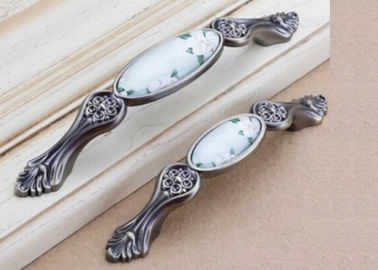 Peso leggero ceramico delle manopole e delle maniglie di porta della cucina del modello di marmo antico
