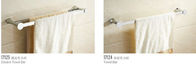 L'asciugamano d'angolo di Chrome di placcatura del metallo degli accessori d'ottone moderni del bagno copre il supporto dello scaffale
