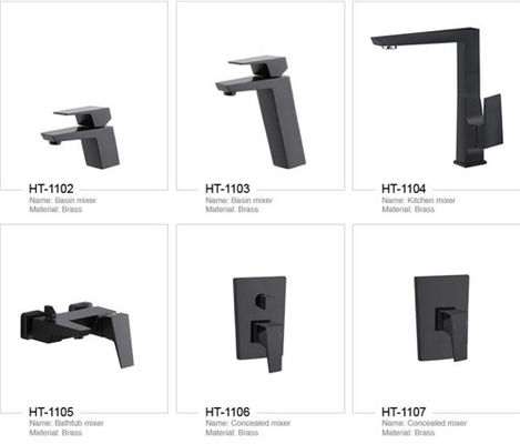 Accessori graziosi del bagno del corpo d'ottone 304 rubinetti del bacino di SUS