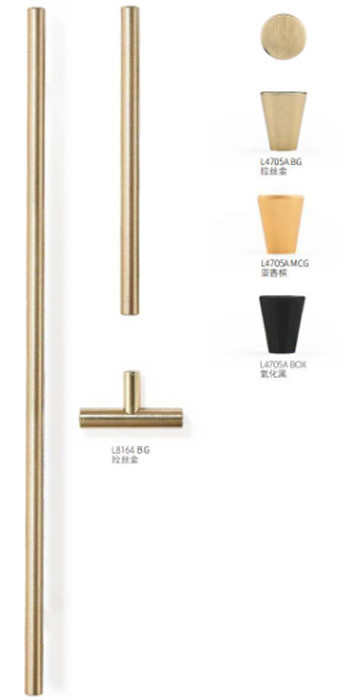Manico per la decorazione della casa L 150mm x W34.5mm x D 18.4m