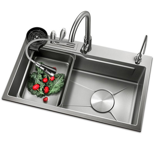 Nano cucina 304 in acciaio inossidabile lavandino piccolo fatto a mano serbatoio singolo Undercounter vasca da bagno lavandino all' ingrosso dalla fabbrica cinese
