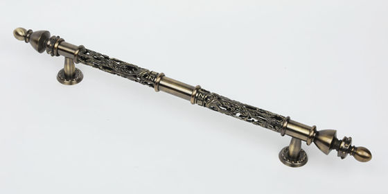 La mobilia che la tirata di lusso leggera dell'hardware tratta il fiore della cavità ha modellato l'oro 24K placcato