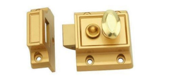 Serratura di porta in ottone a circonferenza anti furto Sud America 540 Night Lock