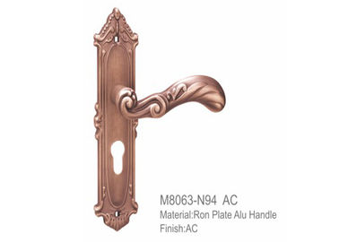 Progettazione di nave livellata e maniglie di porta in lega di zinco di porta delle rosette livellate delle maniglie 58mm