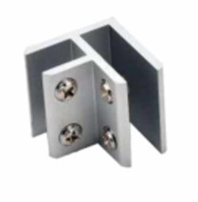 Hardware In acciaio inossidabile senza telaio Inchiostro nascosto Specchio a spillo di vetro Cerniera della porta della doccia Per occhiali da doccia