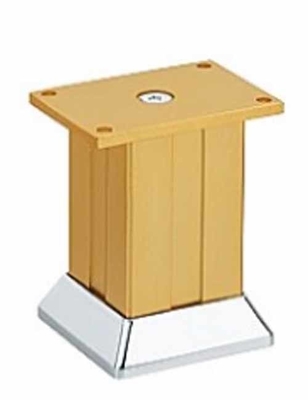 Piedi mobili Regolabile quadrato Armadio Piedi Aluminio Leggio Armadio Piedi Bagno Armadio Piedi