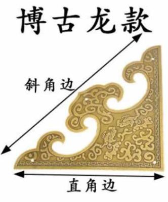 Ingrosso di alta qualitàAllegato di zinco decorato scatola di legno angolo ferro di bronzo