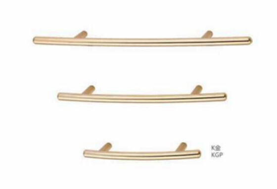 Moderno Minimalista Zinc Legato Oro Armadio Maniglie di lusso mobili lunghi Tirare per la cucina soggiorno camerino albergo armadio