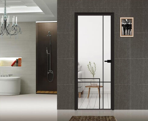 Porte scorrevoli per cucina moderna anticorrosione a prova residenziale Porta per balcone interna insonorizzata Dimensioni personalizzabili