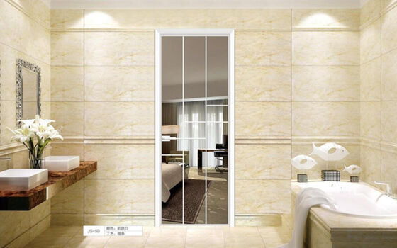 Finitura anodizzata Hardware per finestre in alluminio Stile di design moderno Componenti durevoli per progetti commerciali e residenziali
