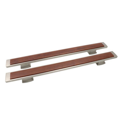 Avvolto da carta stagnola o maniglie in alluminio CPL, stile moderno, hardware durevole ed elegante per armadi, ante, cassetti