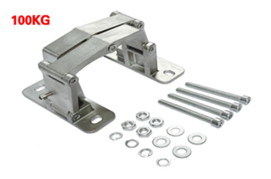 Moderno design Invisibile Cerniera 50Kg Capacità Tubo Pozzo Porta Arredamento Hardware per cucina Camera da letto esterna Hotel Salotto