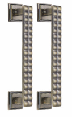 Maniglia per porta principale in ottone moderno con finitura elegante nero opaco | oro argento per residenziale, commerciale e hotel