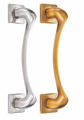 Maniglia Decorativa in Ottone dal Design Raffinato per Porte Moderne, Maniglie per Finestre in Stile Rustico