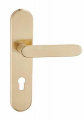 Maniglie per porte esterne in alluminio con bloccaggio a mandrino