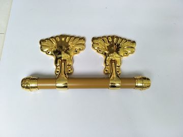 Maniglie di plastica del cofanetto degli accessori della bara di colore dell'oro per la decorazione delle bare
