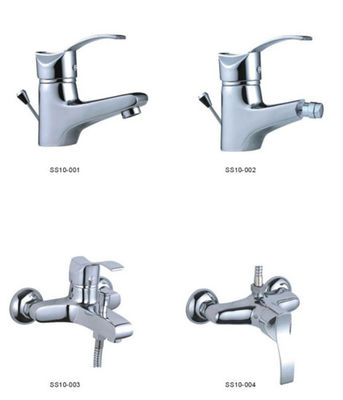 Rubinetti caldi contemporanei della doccia dell'acqua fredda del rubinetto di vasca del bagno